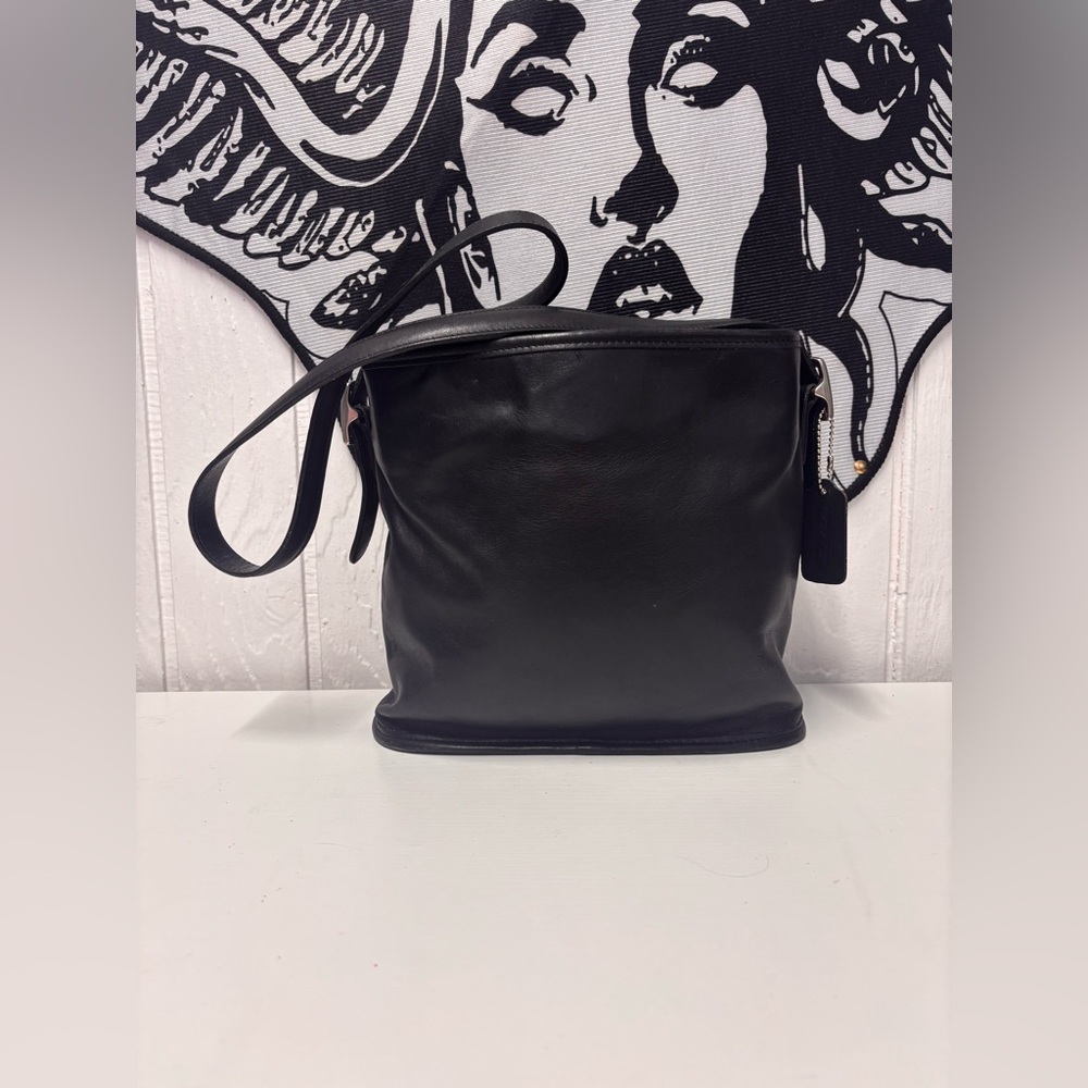 Coach Vintage 1999 Legacy Anna black Leather Bag